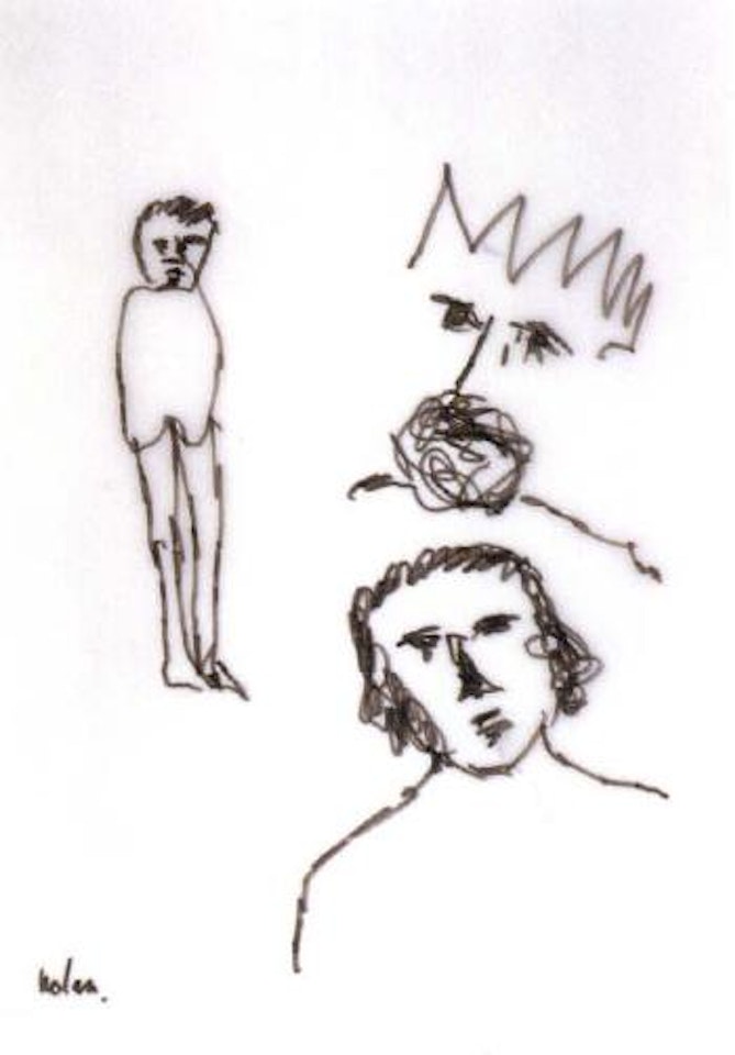 Crowned Kelly by Sidney Nolan