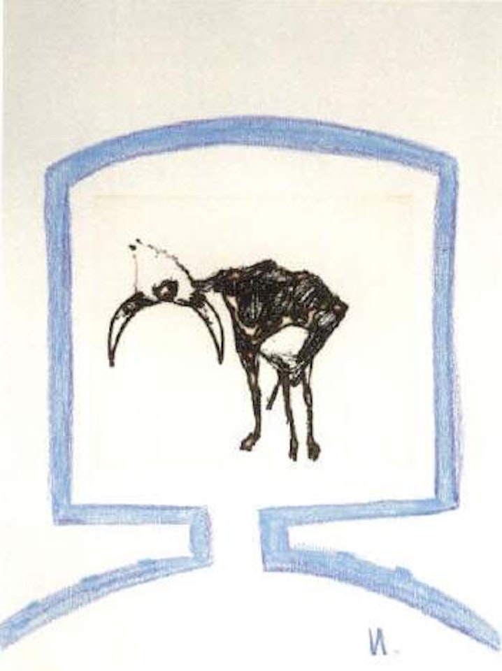 Ned Kelly and Drought by Sidney Nolan