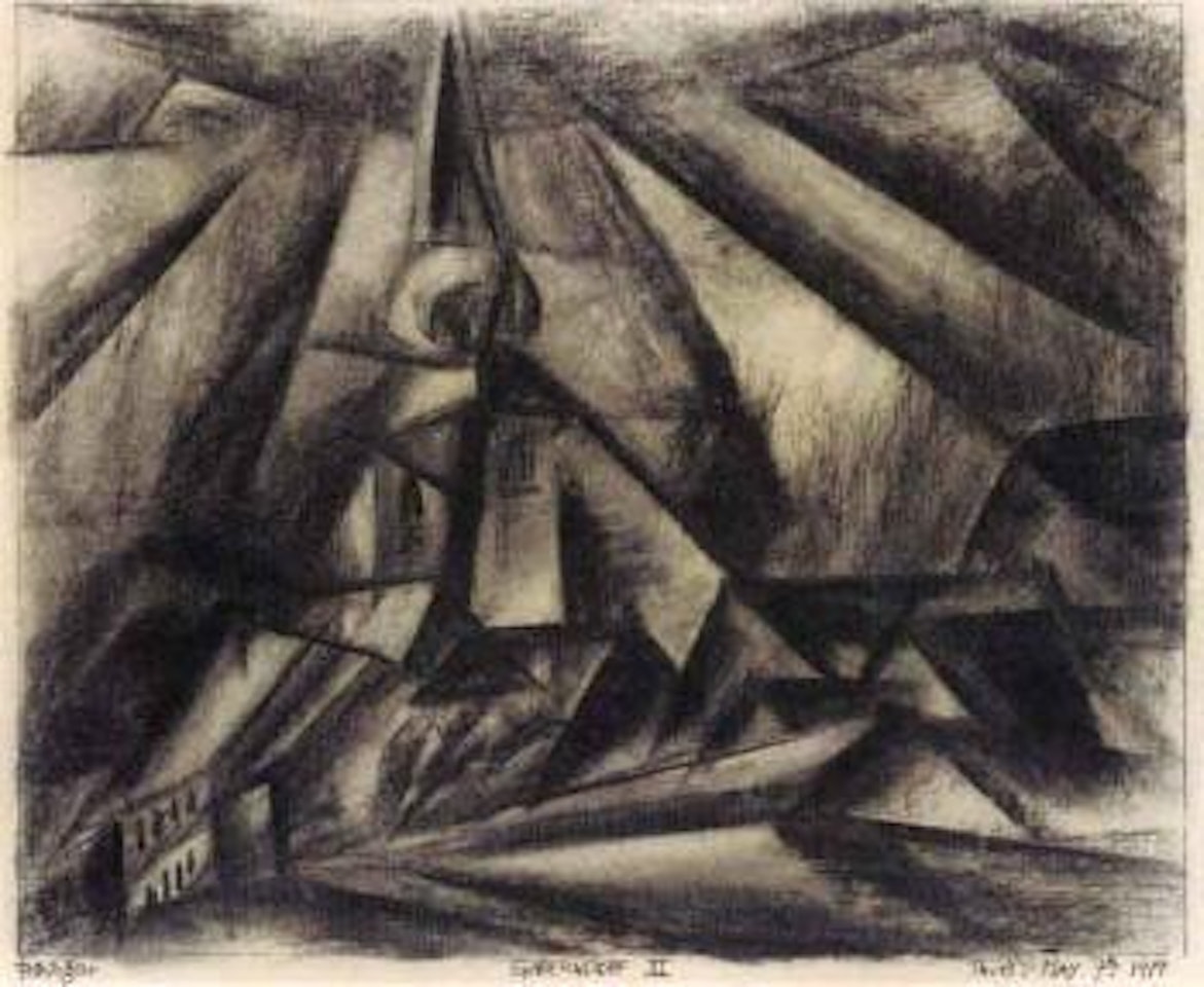 Gaberndorf III by Lyonel Feininger