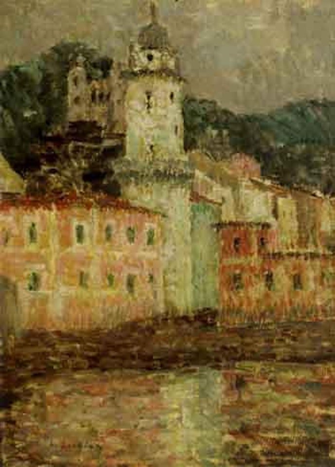 L'Eglise Dolceaqua by Henri Le Sidaner
