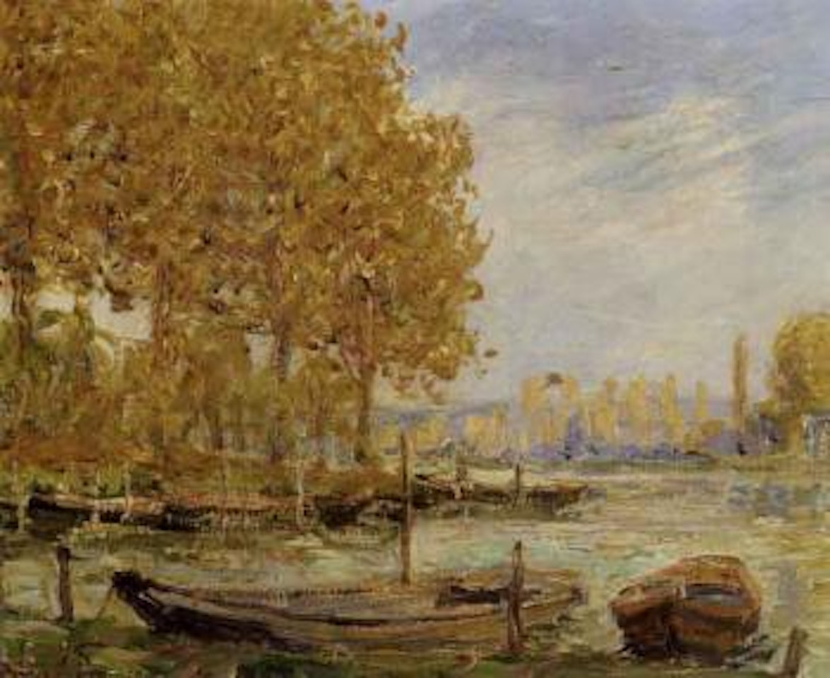 Paysage avec bateaux by Francis Picabia