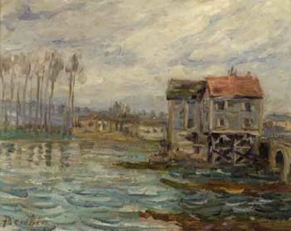 Le Loing a Moret by Francis Picabia