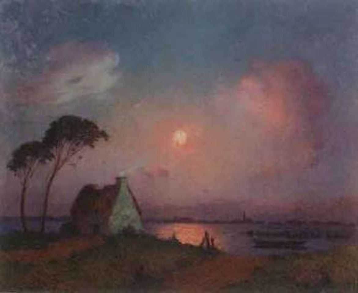 Paysage de la grande briere by Ferdinand du Puigaudeau