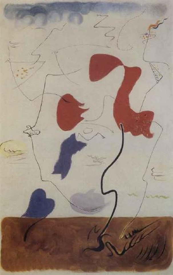 La poursuite by André Masson