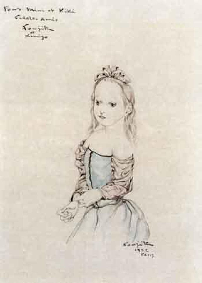 Otilia by Leonard Tsuguharu Foujita