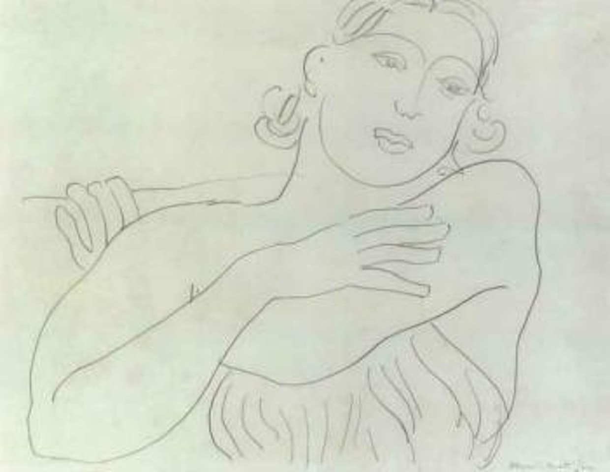 Figure au corselet by Henri Matisse