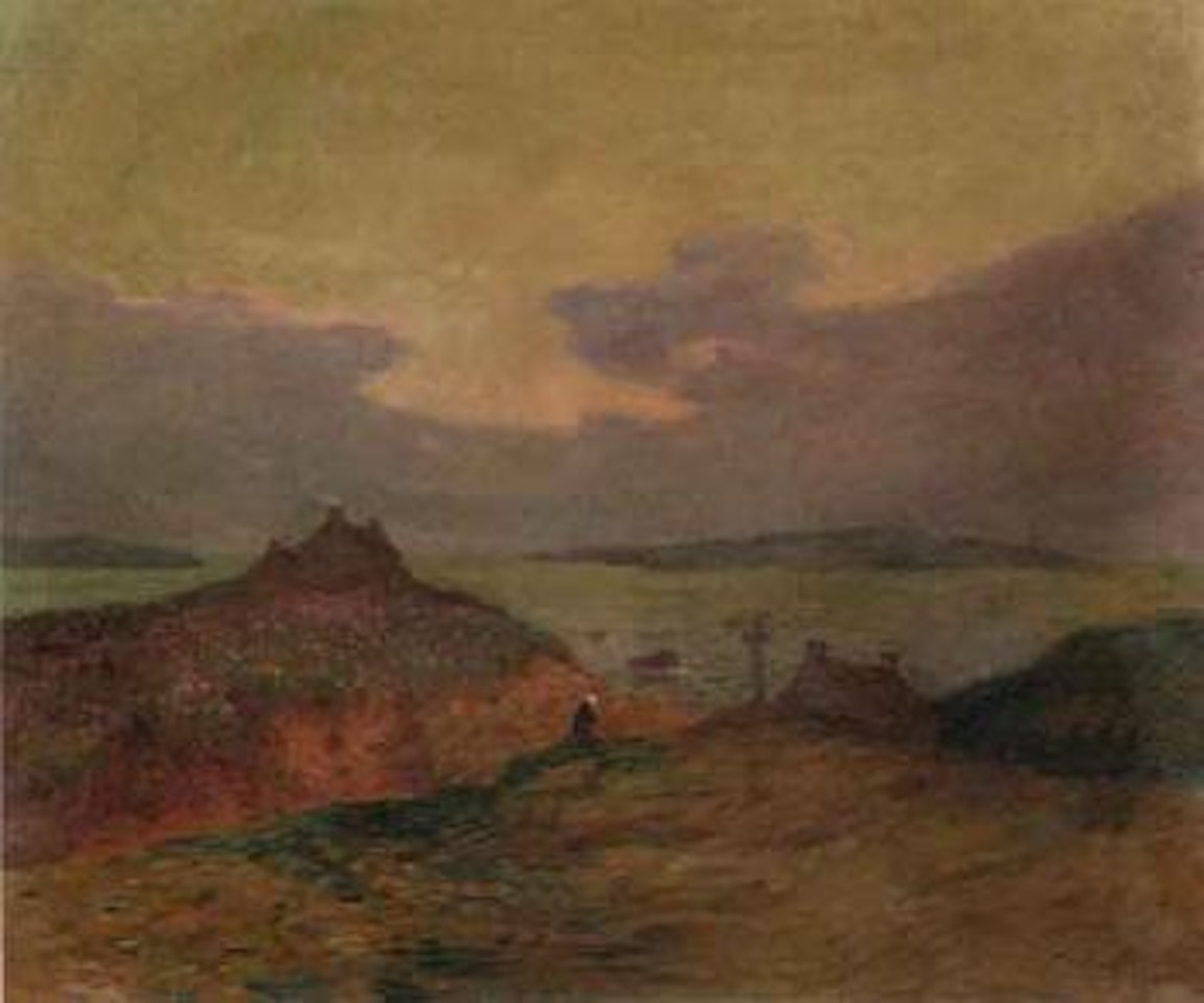 Crepuscule dans le golfe du Morbihan by Ferdinand du Puigaudeau