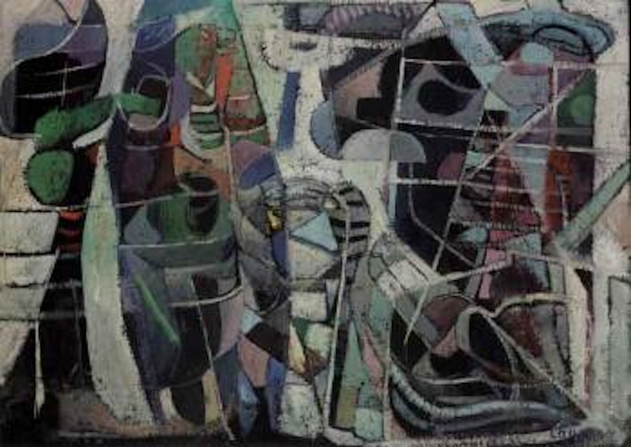 Objets sur la neige by André Lanskoy