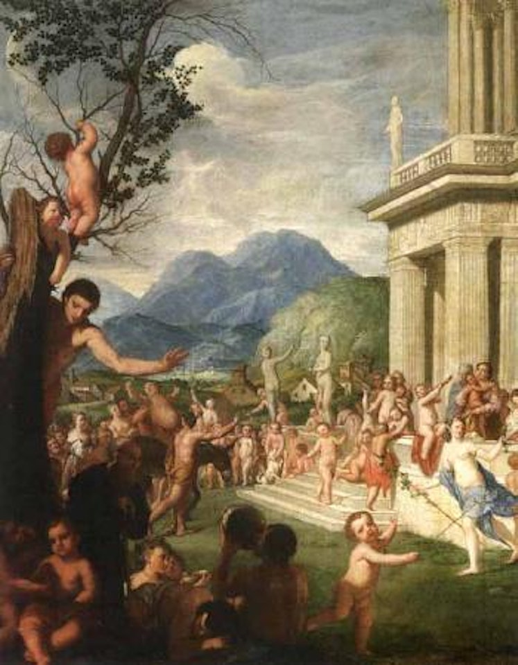 School of Bacchus by French School
