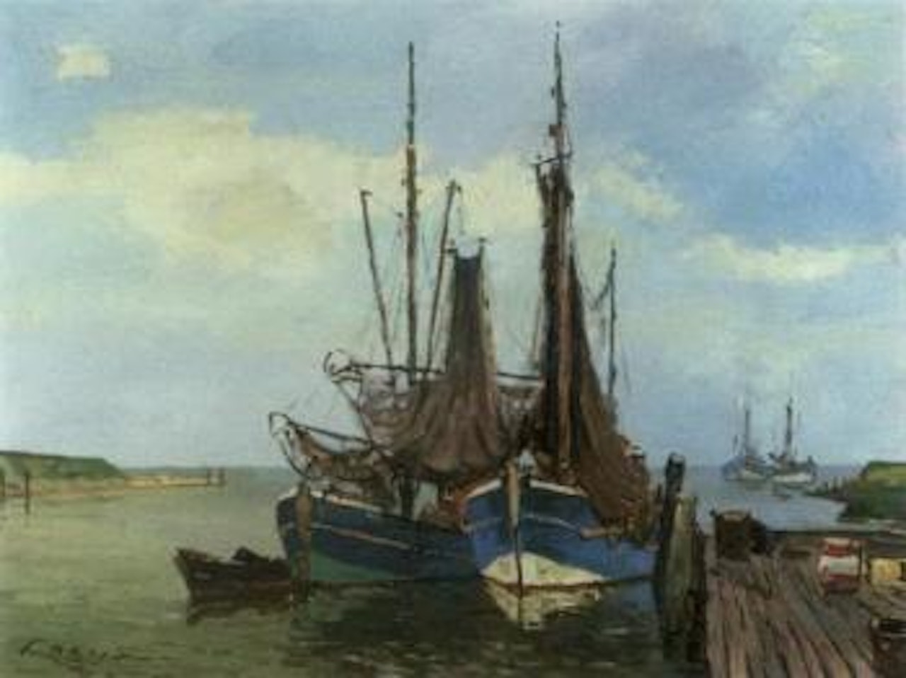 Harbour by Paul Ernst Wilke