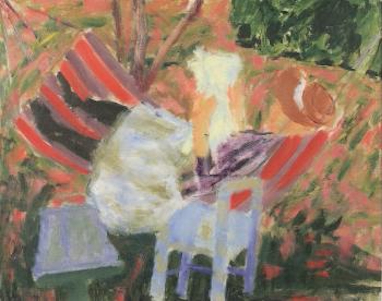 In the hammock by Ragnar Sandberg