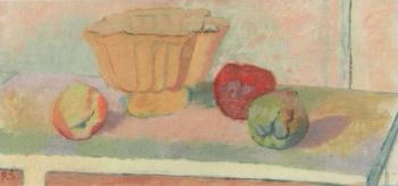 Still life of fruit by Ragnar Sandberg