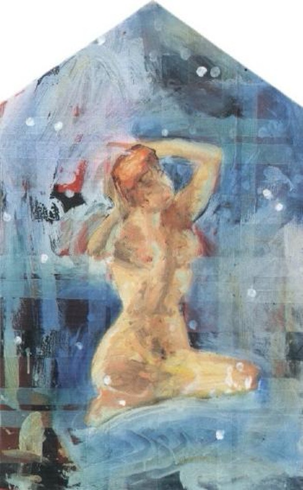 Seated model by Ernst Billgren