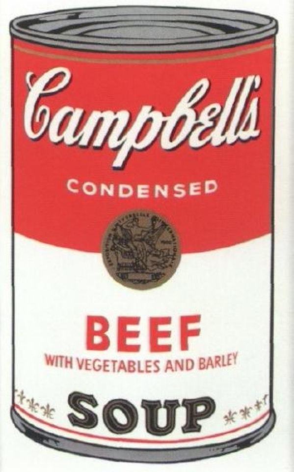 Beef soup, from Campbell's Soup I by Andy Warhol