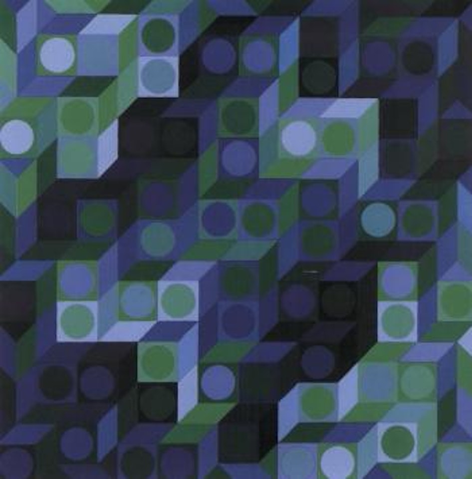 Deuton -VB by Victor Vasarely