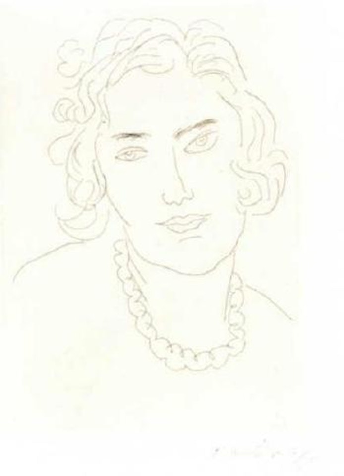 Le grand collier by Henri Matisse