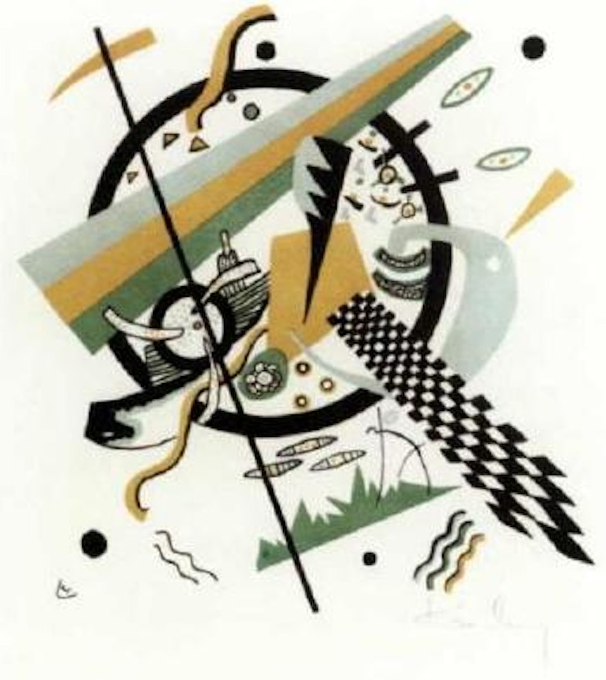 Kleine welten IV by Wassily Kandinsky