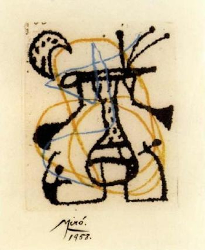 Suite la bague d'aurore by Joan Miró