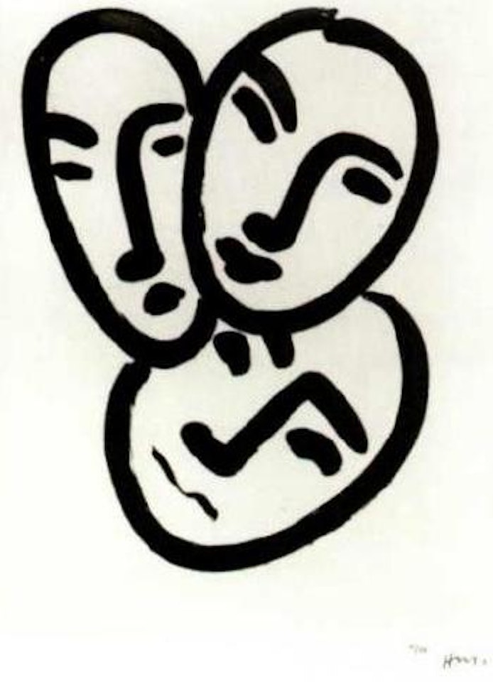 Trois tetes by Henri Matisse
