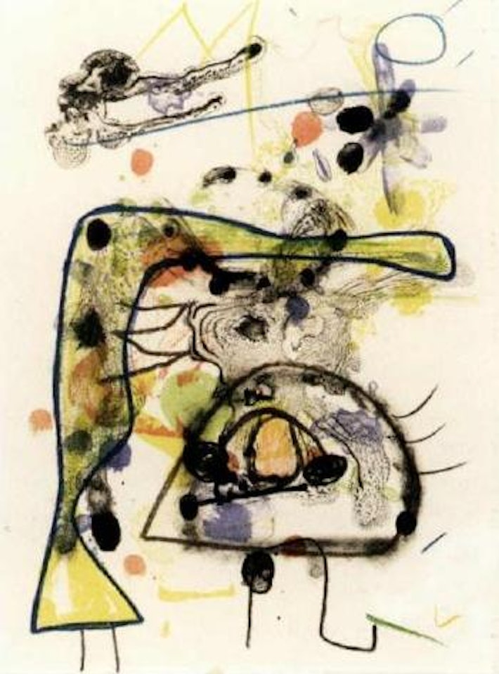 Parler seul by Joan Miró