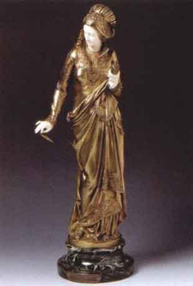 La fileuse by Albert-Ernest Carrier-Belleuse