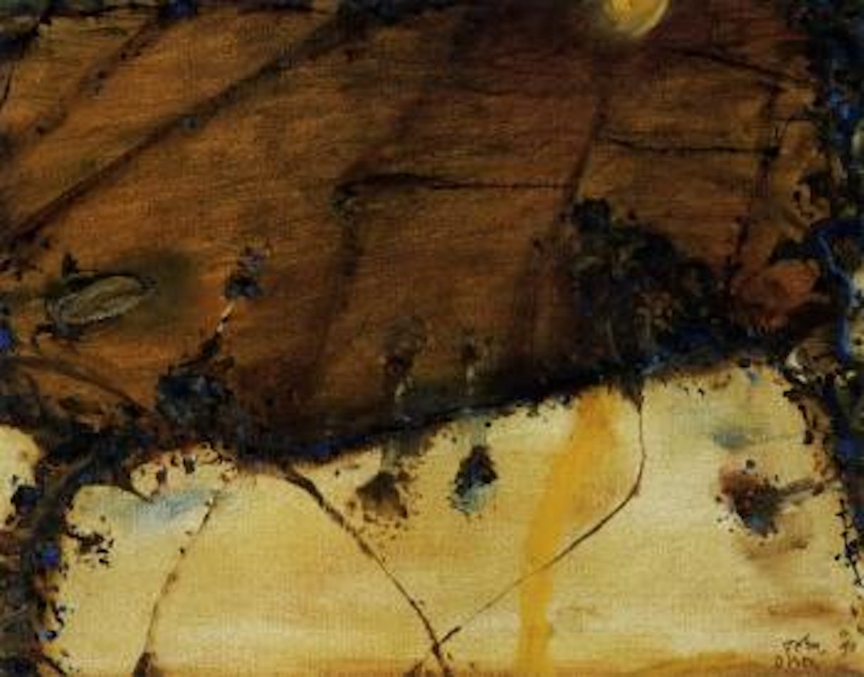 Australian landscape by John Olsen