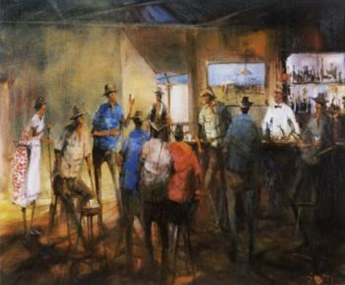 Holding the floor by Hugh Sawrey