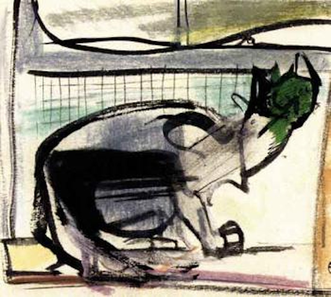 Cat by Franz Kline