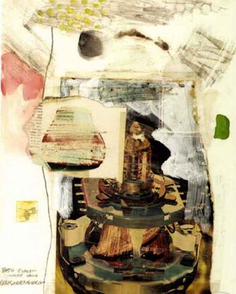 Beth Elohim Collage by Robert Rauschenberg