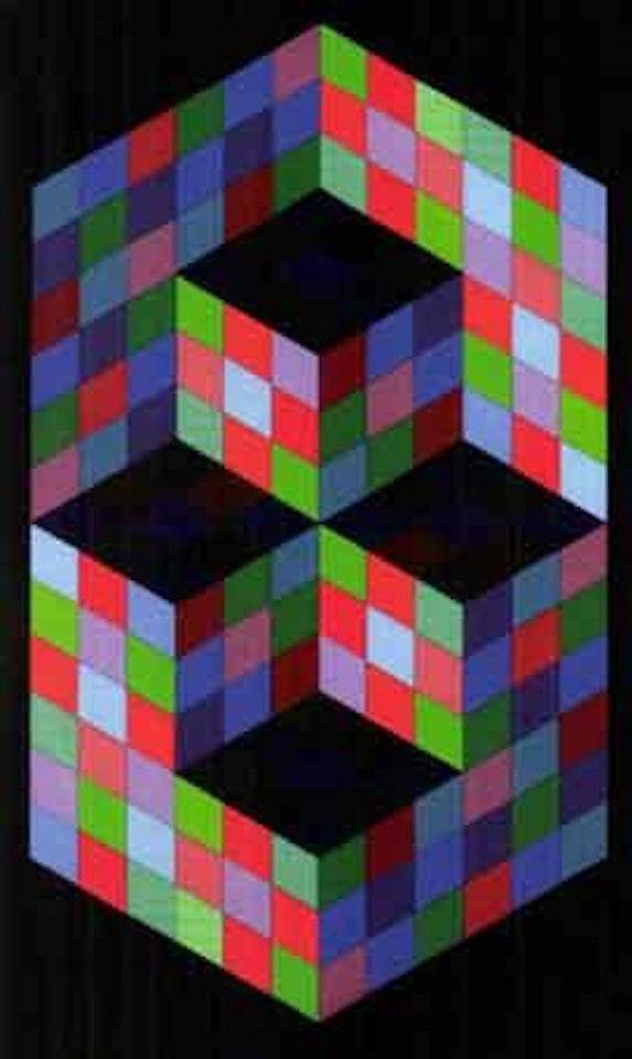 Gestalt-2 by Victor Vasarely