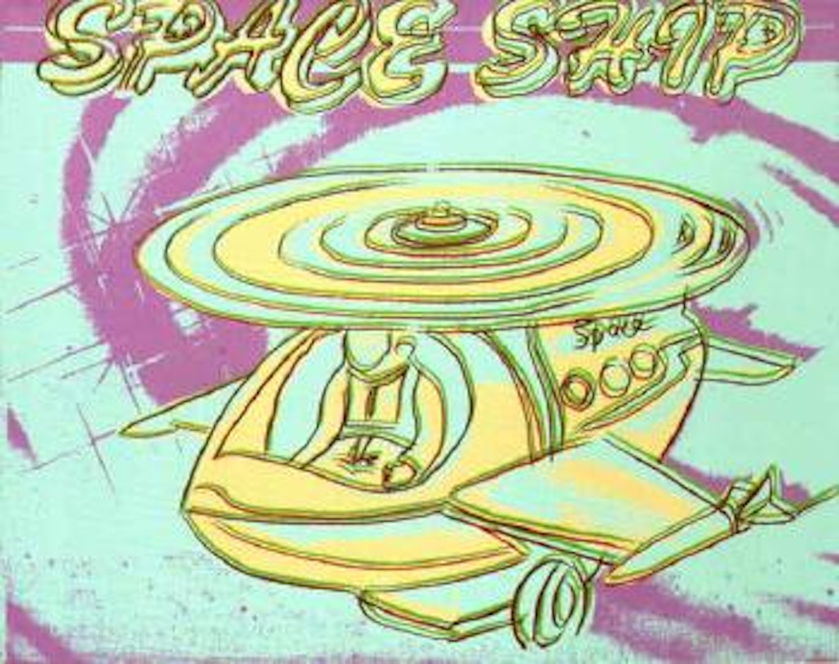 Space ship by Andy Warhol