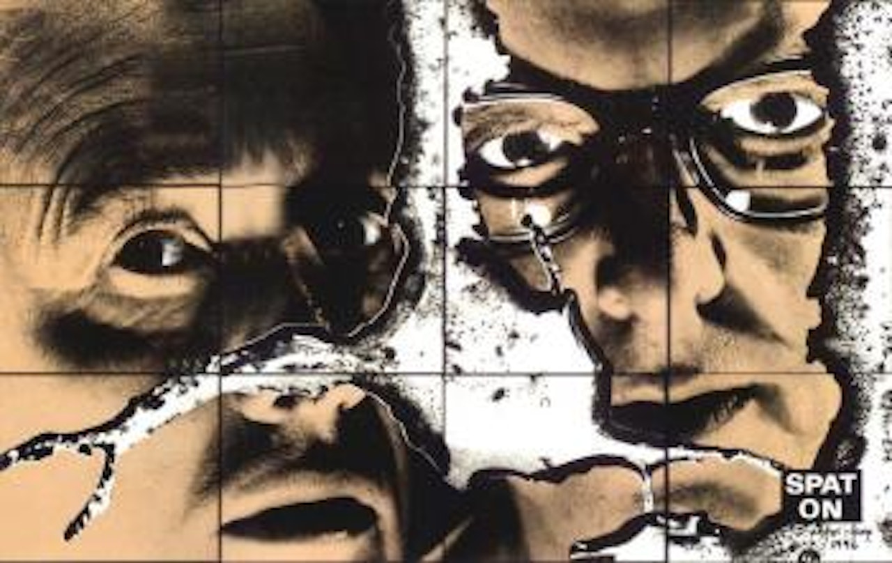Spat on by Gilbert & George