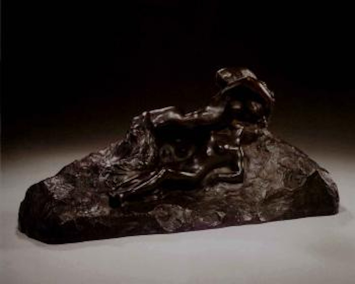 Le baiser du fantome a la jeune fille by Auguste Rodin