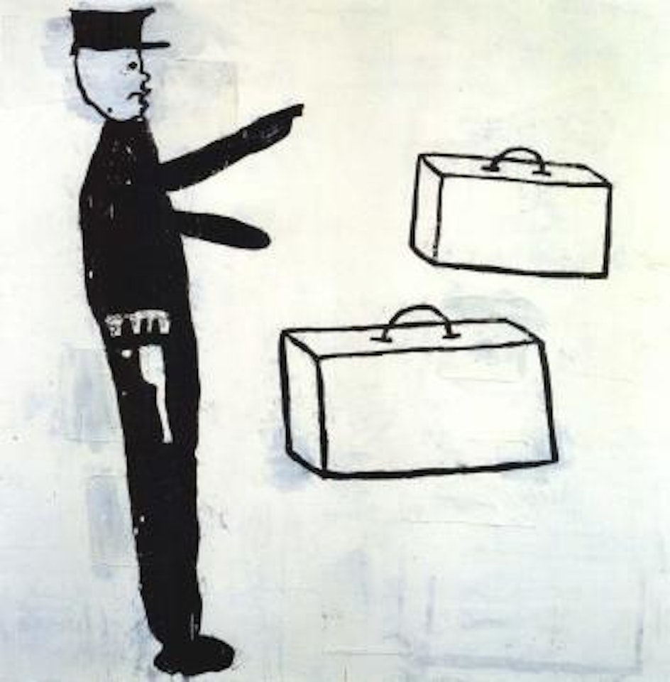 Untitled - boombox by Keith Haring