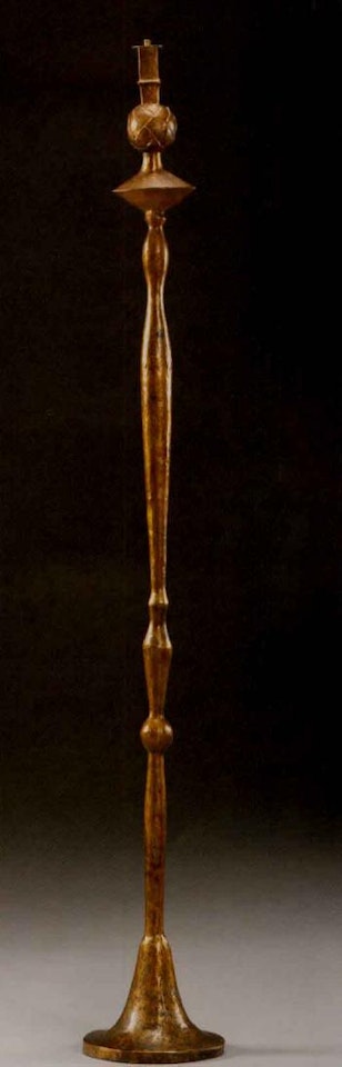 Lampadaire orne d'une pomme de pin by Alberto Giacometti by Diego Giacometti