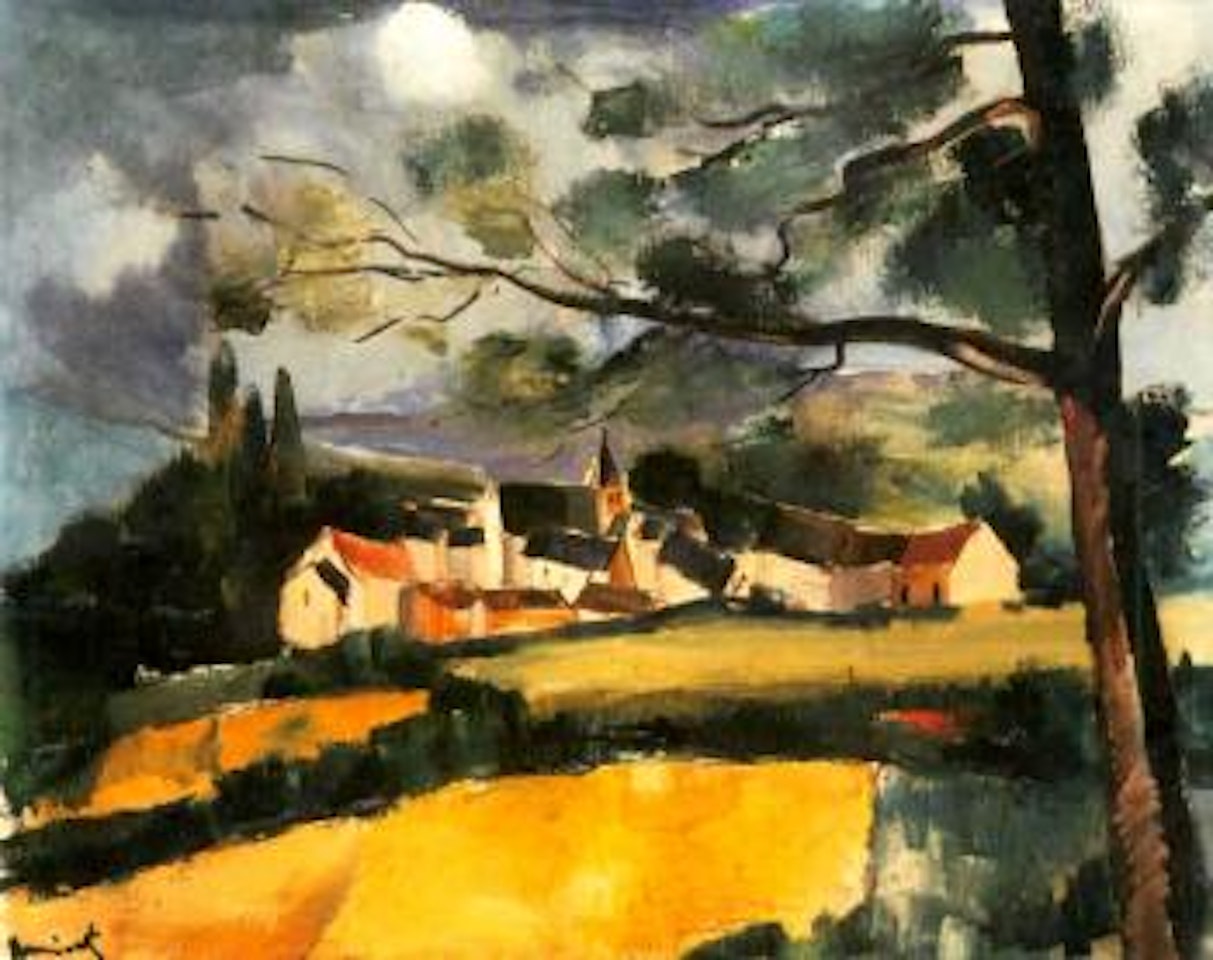 Le village by Maurice de Vlaminck