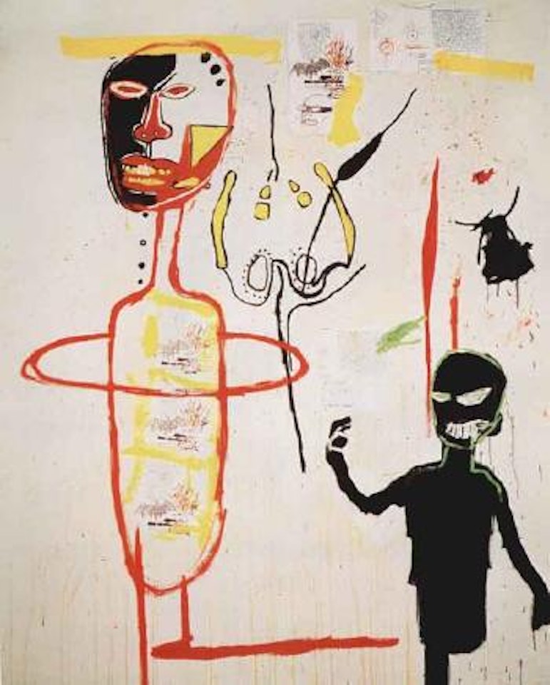 Skin flint by Jean-Michel Basquiat