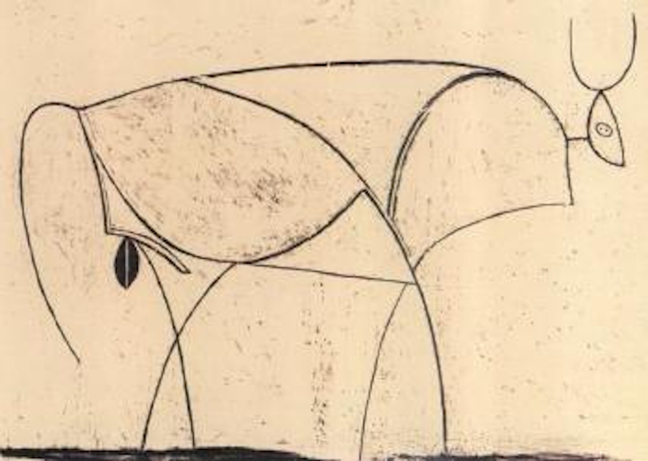Bull by Pablo Picasso