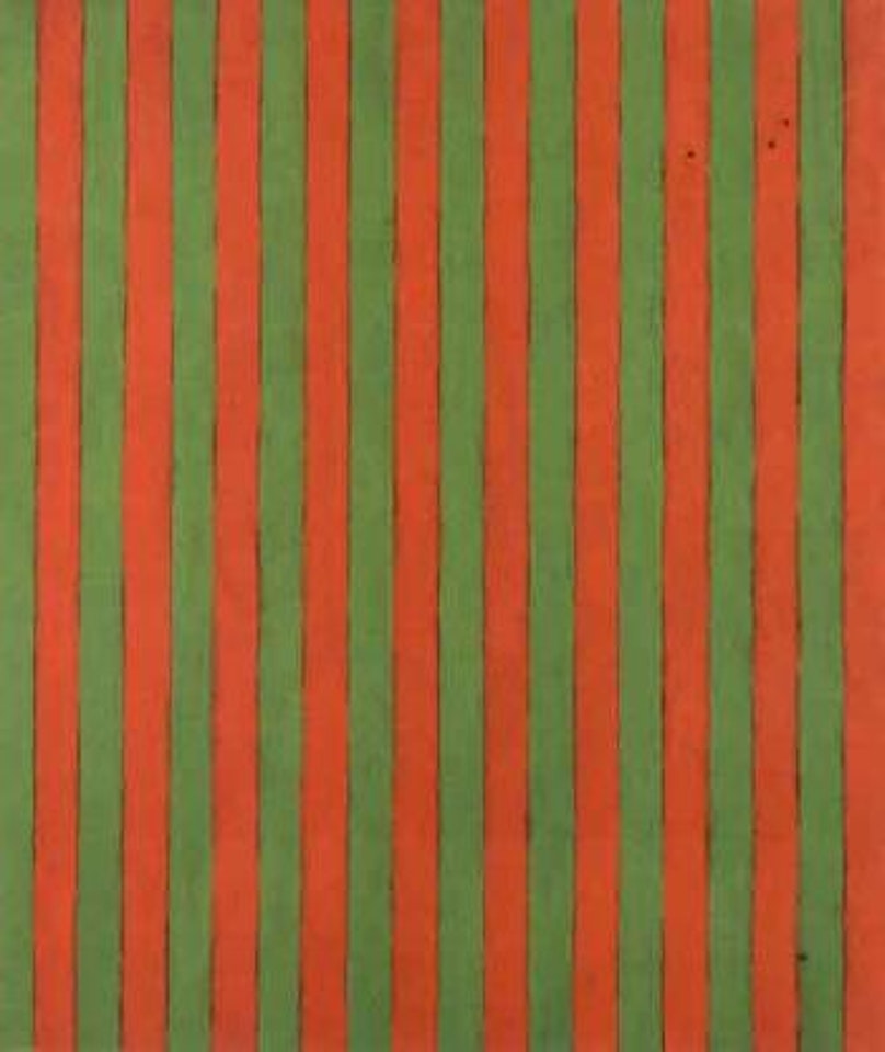 Untitled - thin stripe no.7 by Sherrie Levine