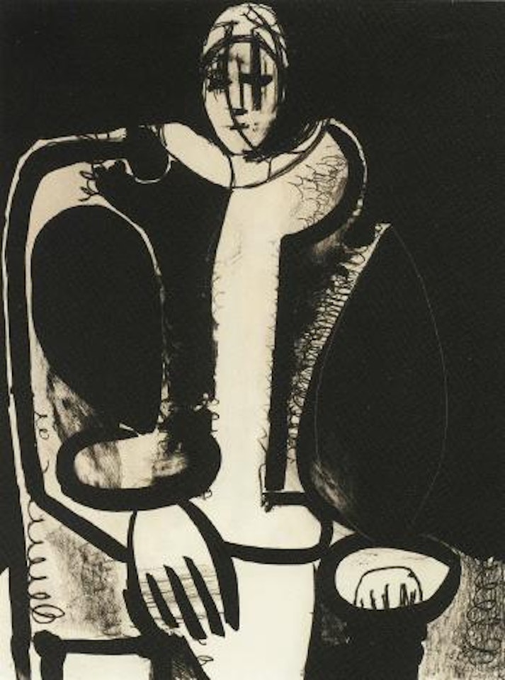 Armchair woman no.1 by Pablo Picasso