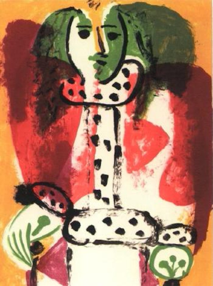 Armchair woman by Pablo Picasso