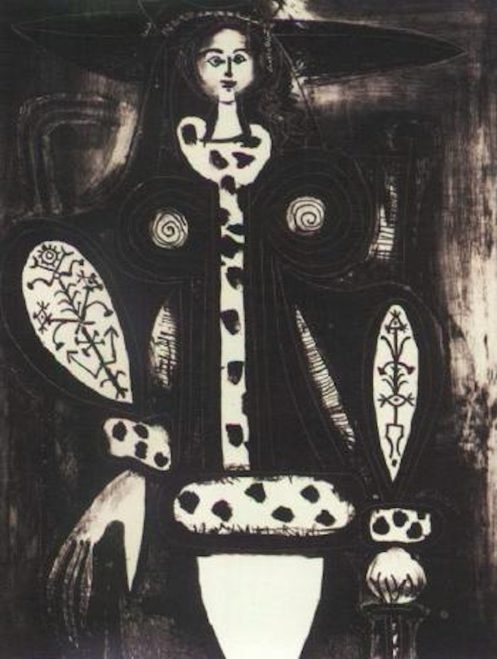 Armchair woman by Pablo Picasso