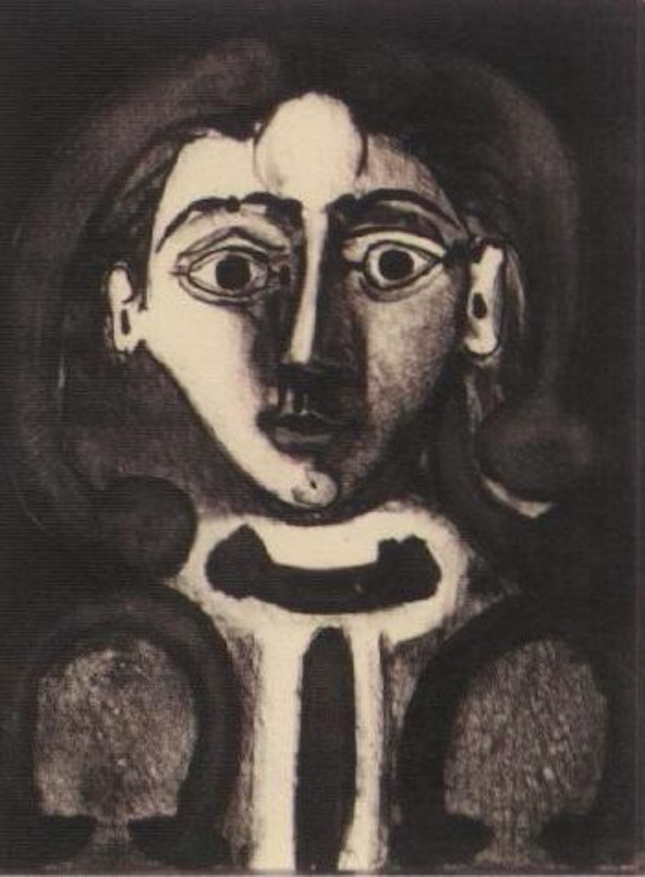 Head of a young girl by Pablo Picasso