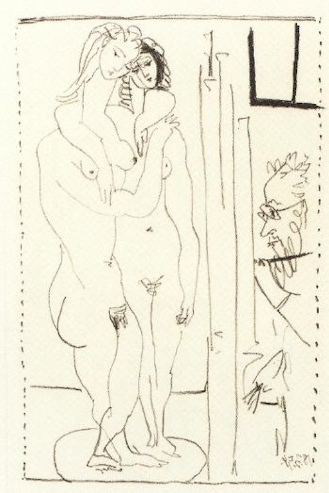 Two nude models (M. 256; B. 762)  by Pablo Picasso