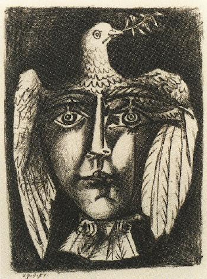 Face of peace by Pablo Picasso