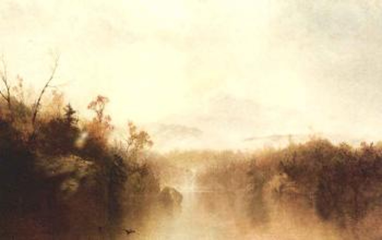 Mountain lake by John Frederick Kensett
