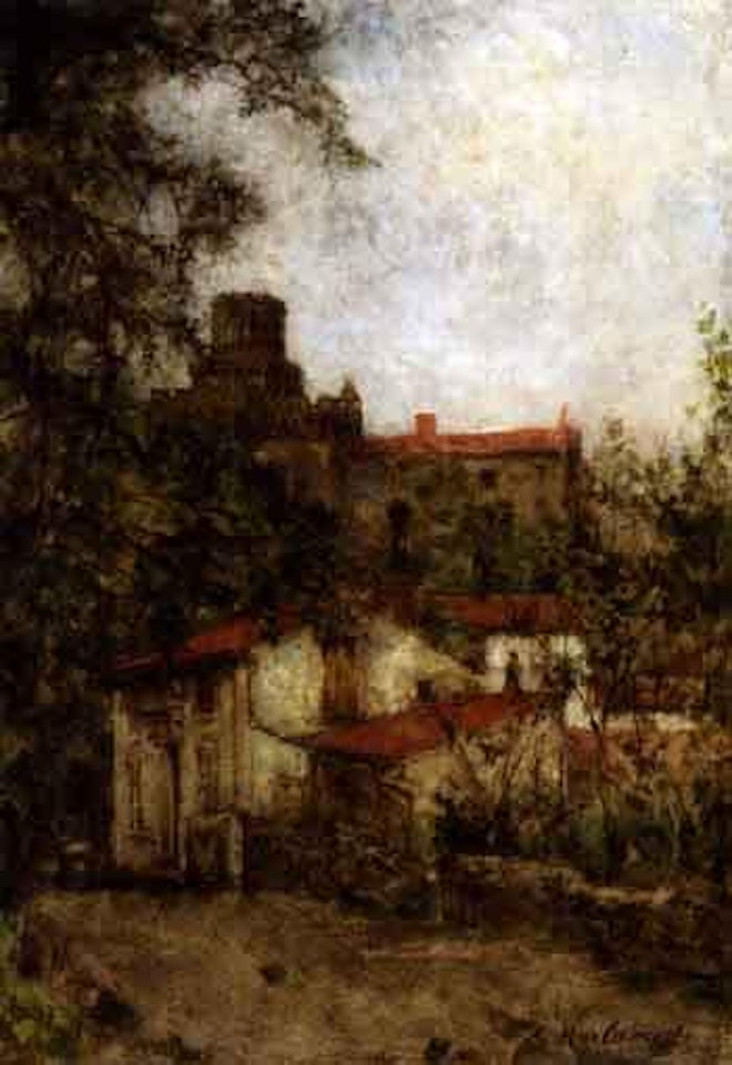 Village in the South of France by Alexei Harlamoff