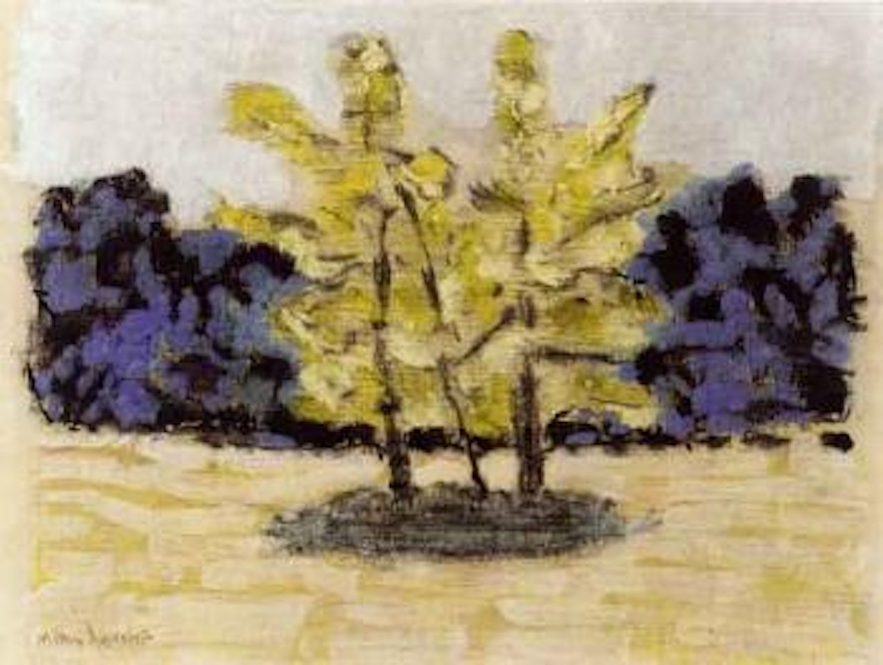 Trees by Milton Avery