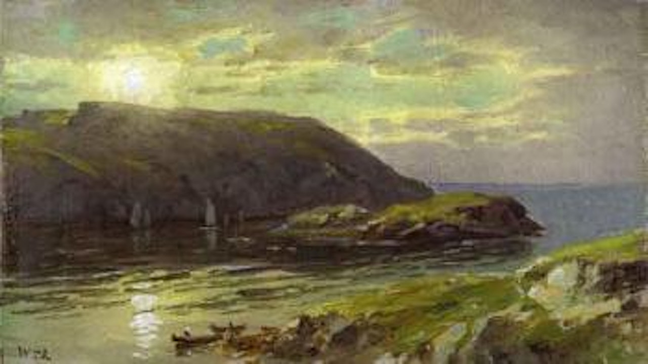 Harbor at Monhegan by William Trost Richards
