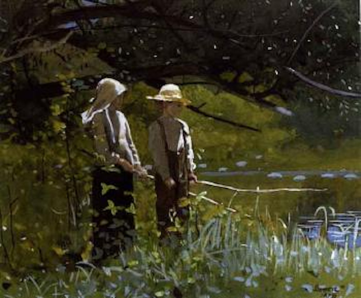 Fishing by Winslow Homer